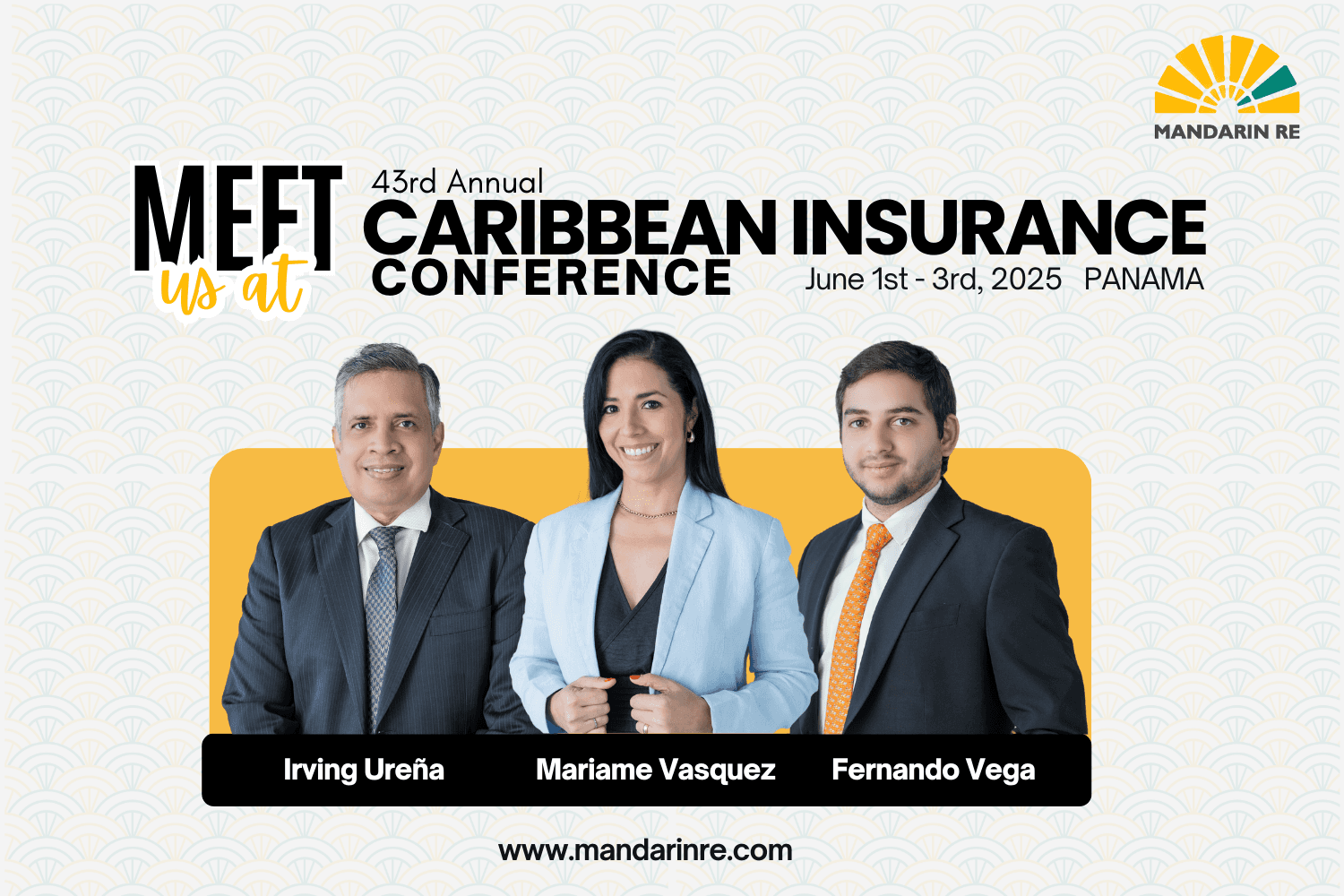 Mandarin Re to Attend the 43rd Annual Caribbean Insurance Conference in Panama