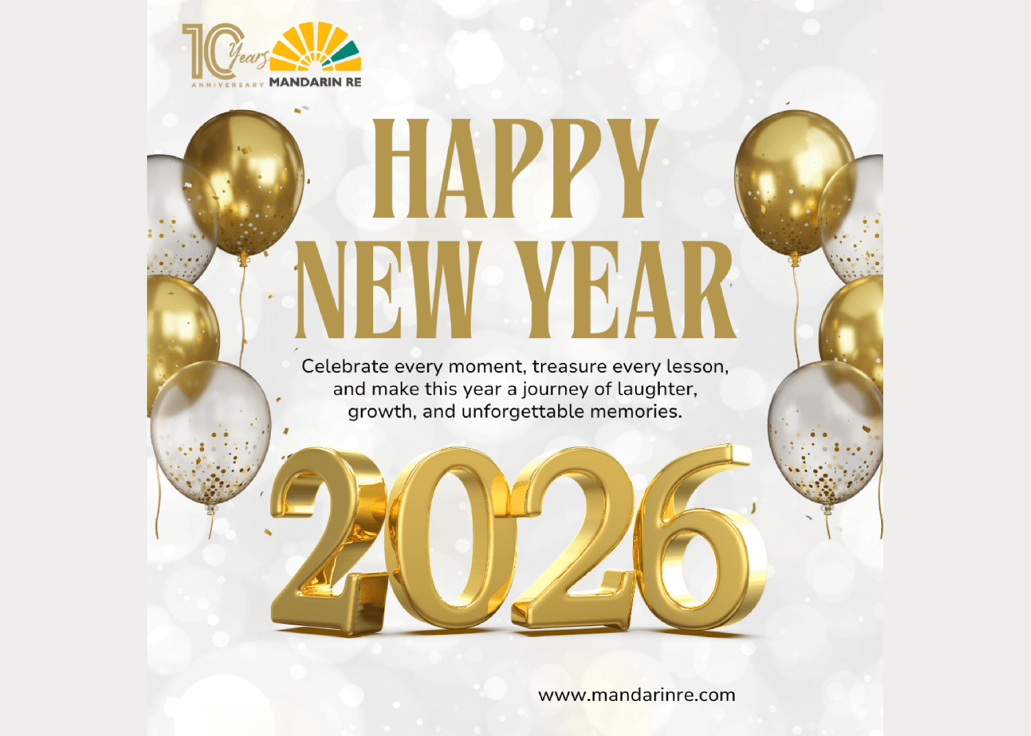 Mandarin Re Welcomes the New Year 2026