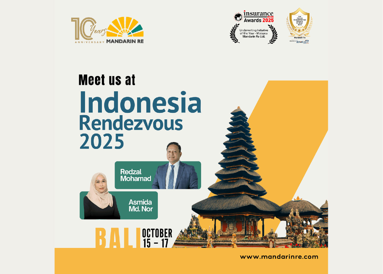Video Recap | Mandarin Re at the 29th Indonesia Rendezvous 2025
