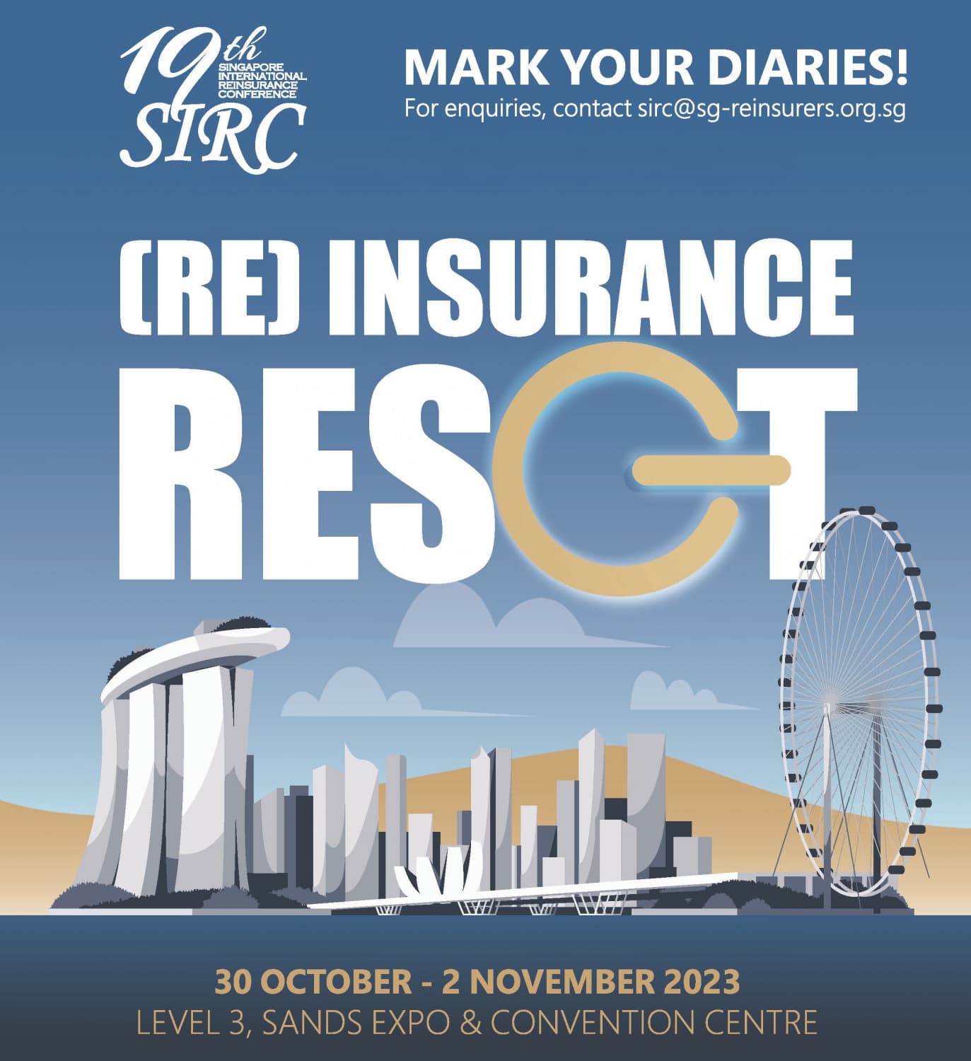 Mandarin Re Joins Industry Leaders at the 19th Singapore International Reinsurance Conference